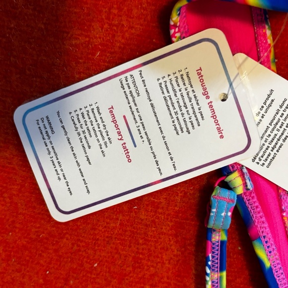 Vibrant abstract flowers underwire balconette bikini swimsuit top NWT - Picture 7 of 11